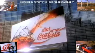 DIET COKE TV ADVERT FROM 1990 – JUST FOR THE TASTE OF IT