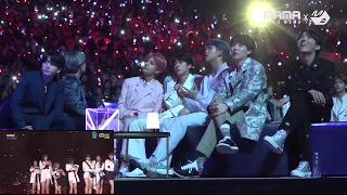 [MAMA 2018 in JAPAN] BTS (방탄소년단) Reaction to I*ZONE (아이즈원) "La Vie En Rose" & "Rumor" 181212
