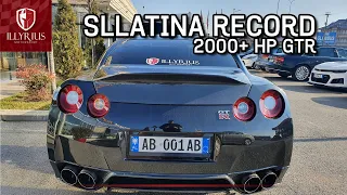 Sllatina Drag Record | Vis Kosova | Nissan GTR BL1800X