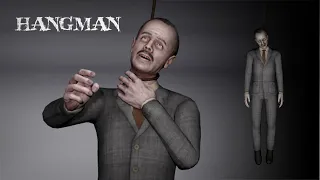 HANGEDMAN - Animated 3D game character - 3DiggerArt