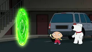 Family Guy - Rick & Morty Portal Gun
