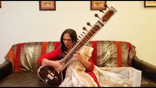 Nainon Mein Badra Chhaye | Sitar | Dr Anita Surana