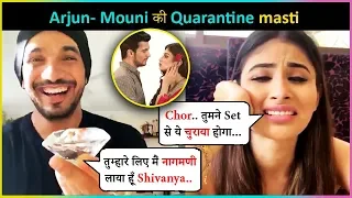 Arjun Bijlani & Mouni Roy Reunites On LIVE Chat | Played Games & Reveals About Naagin 4