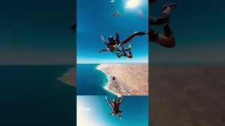 Embody a peace of mind! 🌊🪂 Skydiving In Egypt