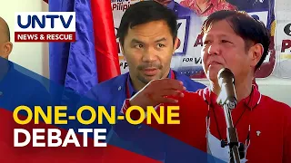 Sen. Pacquiao hinamon si Bongbong Marcos ng one-on-one debate