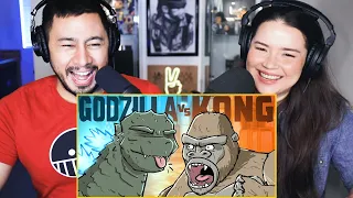 HOW GODZILLA vs KONG SHOULD HAVE ENDED | Reaction by Jaby Koay & Achara Kirk!