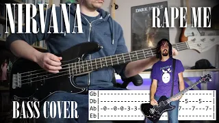 Nirvana - R@pe Me - Bass Cover W/Tabs