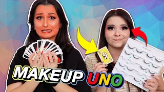 Totale ESKALATION 🤣 wir spielen MAKE UP UNO! 😭