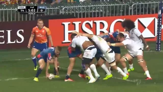 (HD) Hong Kong 7s | USA v Russia | Pool D | Full Match Highlights | Rugby Sevens