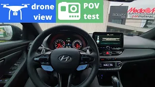 ▶Hyundai i30N-Performance POV test 4K | DRONE