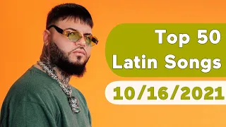 🇺🇸 Top 50 Latin Songs (October 16, 2021) | Billboard