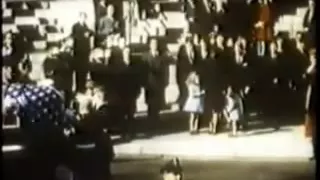 The Funeral of John F. Kennedy in color