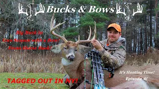 New York Gun Season Buck With a Bow!