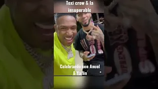 Toxic Crow & La insuperable celebrando la boda de Anuel & Yailin