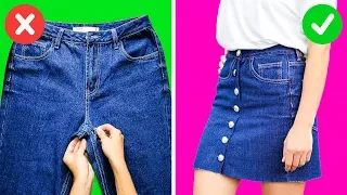 21 BRILLIANT LIFE HACKS WITH JEANS