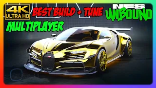 NFS Unbound 🔥 S+ Class Bugatti Chiron MAX Upgraded Build & Multiplayer [4K]