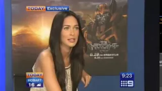 Megan interview for Transformers 2