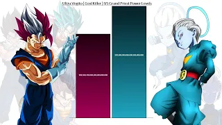 Ultra Vegito ( God Killer ) VS Grand Priest Power Levels