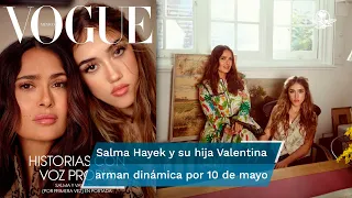 Salma Hayek y su hija Valentina comparten la bolsa y los secretos