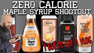 Which Zero Calorie Maple Syrup Is Best? - A Vlog I Guess.