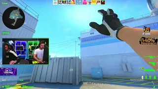 ink mate ПЫТАЕТСЯ НЕ БОМБИТЬ НА ПРОТЯЖЕНИИ ВСЕЙ ИГРЫ #csgo #inkmate0 #twitch  #s1mple #симпл #нави