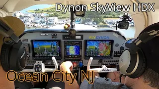 Braden Airpark (N43) to Ocean City NJ (26N) | MooneyM20C | Dynon SkyView HDX | N6887N
