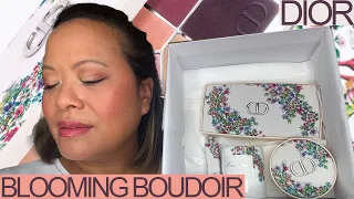 Dior Blooming Boudoir Collection - Eyeshadow, Powder, Lipstick Case - TRY ON & First Impressions