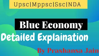 Blue Economy|| Detailed Explanation|| ExamifyMppsc|| Upsc