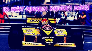 Top 10 Best Minardi Formula 1 Drivers Ever