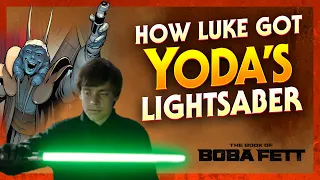 How Luke Got Yoda's Lightsaber AFTER it was Supposedly Destroyed