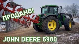 Обзор трактора John Deere 6900 + плуг Pöttinger Landsberg   Продано Технобаза Украина