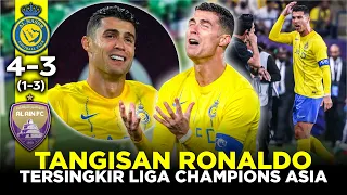 MOMEN RONALDO GAGAL BIKIN GOL MUDAH DI DEPAN GAWANG! AL NASSR TERSINGKIR DARI LIGA CHAMPIONS ASIA