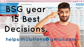 BEST BUSINESS STRATEGY GAME (BSG) GUIDE 2023 YEAR 15 FREE ANSWERS