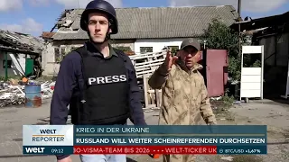 Вячеслав Задоренко розповів німецькому телеканалу WELT про знущання росіян над жителями Дергачівщини