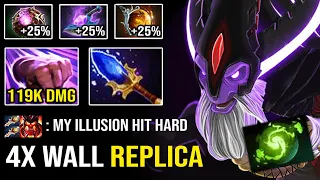 WTF +190K DAMAGE The Harder You Hit The Stronger He Become 1K GPM Dark Seer Deleted Rapier WK DotA 2