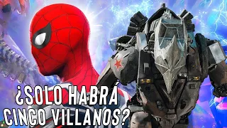 ¿Por Qué RHINO No Está en SPIDER-MAN NO WAY HOME? - Se vienen los Cinco Siniestros