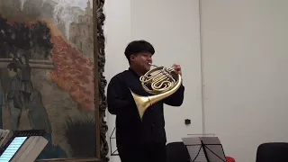 Yun Zeng horn - Happy Blues for solo horn - Festival Internazionale Cornistico dell’Etna