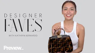 Kathryn Bernardo Shares Her Favorite Designer Items | Designer Favorites | PREVIEW