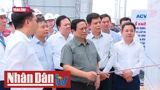 Thủ tướng Phạm Minh Chính dự khởi công dự án mở rộng nhà ga T2 - sân bay Nội Bài