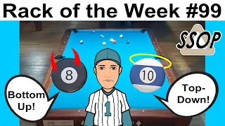 Rack of the Week #99, Straight Pool Instruction