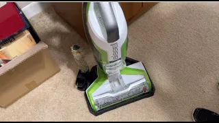 How to use a Bissell Crosswave Wet Dry Floor Cleaner