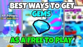 *NEW* 💎BEST WAYS TO GET GEMS AS A F2P PLAYER In Pet Simulator 99!