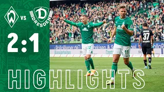 SV Werder Bremen – Dynamo Dresden 2:1 |“Dem Druck Stand gehalten“ | Alle Tore & Highlights