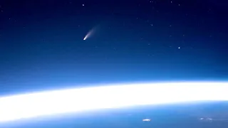 Comet NEOWISE C/2020 F3 from the Space Station