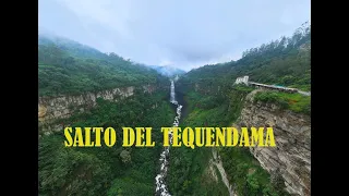 SALTO DEL TEQUENDAMA; COMO NUNCA LO HAS VISTO, 4K