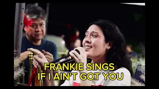 FRAKIE'S Rendition of "If I ain't got you" #frankiepangilinan #sharoncuneta #kikopangilinan