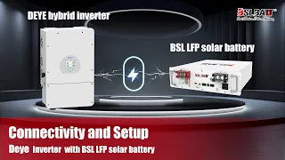 How to Connect your BSLBATT 48V Solar Battery to Deye Inverter?