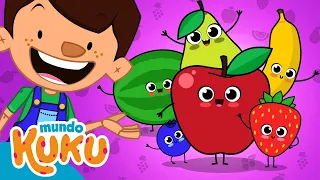 🍎 🍌 Las Frutas para Niños con Pinocho - Video Educativo de Mundo Kuku