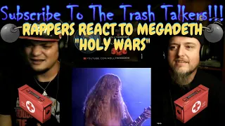 Rappers React To Megadeth "Holy Wars"!!!