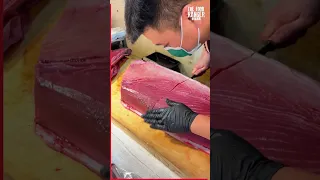 $10,000 tuna sashimi cutting in Taiwan (satisfying)